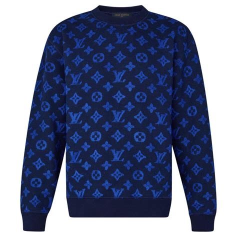 louis vuitton black and blue jumper|louis vuitton jumper dhgate.